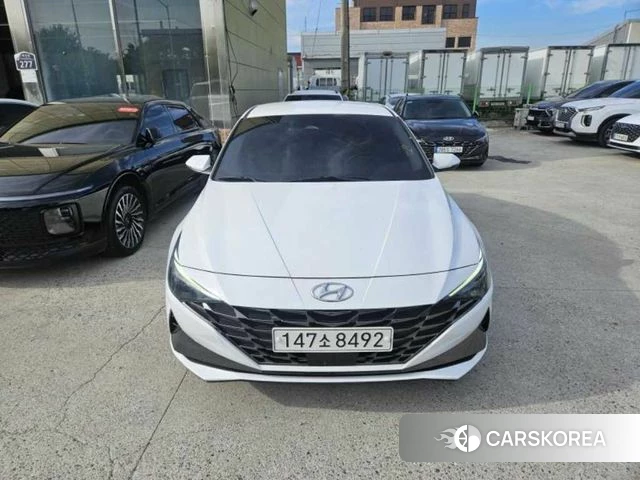 Hyundai Avante (CN7) 2022 Белый из Кореи, фото 4