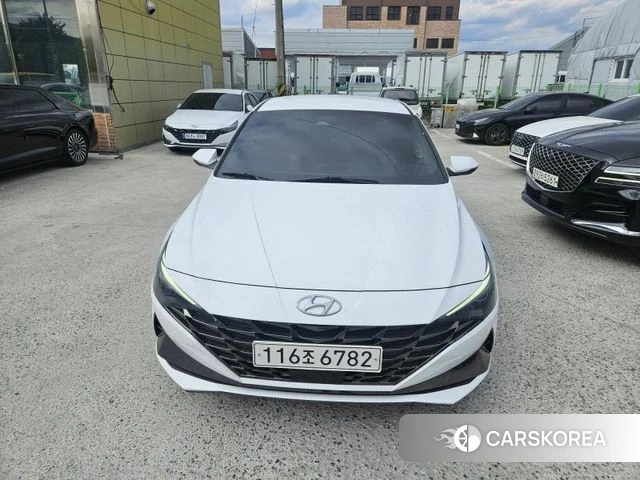 Hyundai Avante (CN7) 2021 Белый из Кореи, фото 5