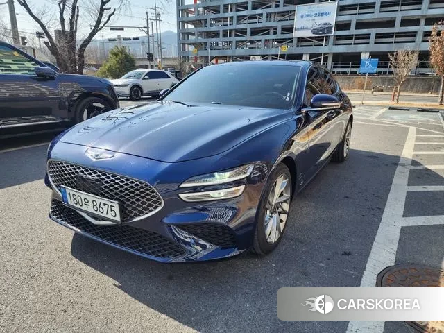 Genesis The New G70 2021 Синий из Кореи, фото 5