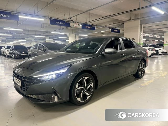 Hyundai Avante (CN7) 2022 Серый из Кореи, фото 6