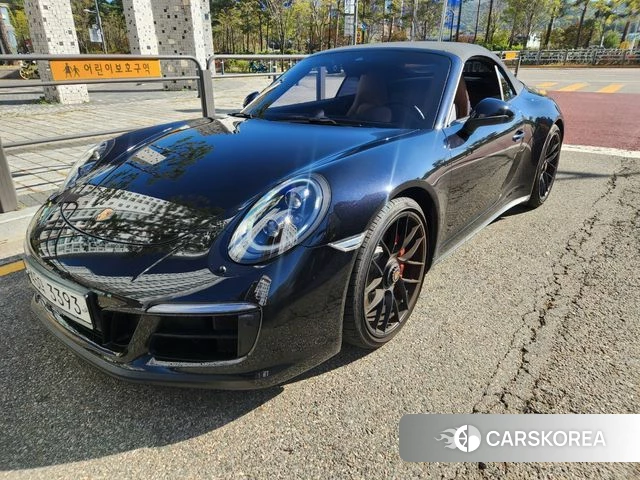 Porsche 911 2018 Черный из Кореи, фото 2