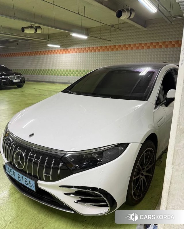 Mercedes-Benz EQS V297 2022 Белый из Кореи, фото 2