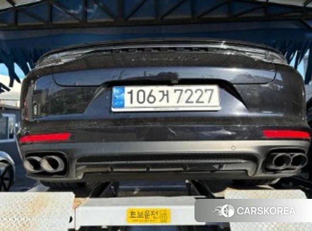Porsche Panamera (971) 2022 Черный из Кореи, фото 2