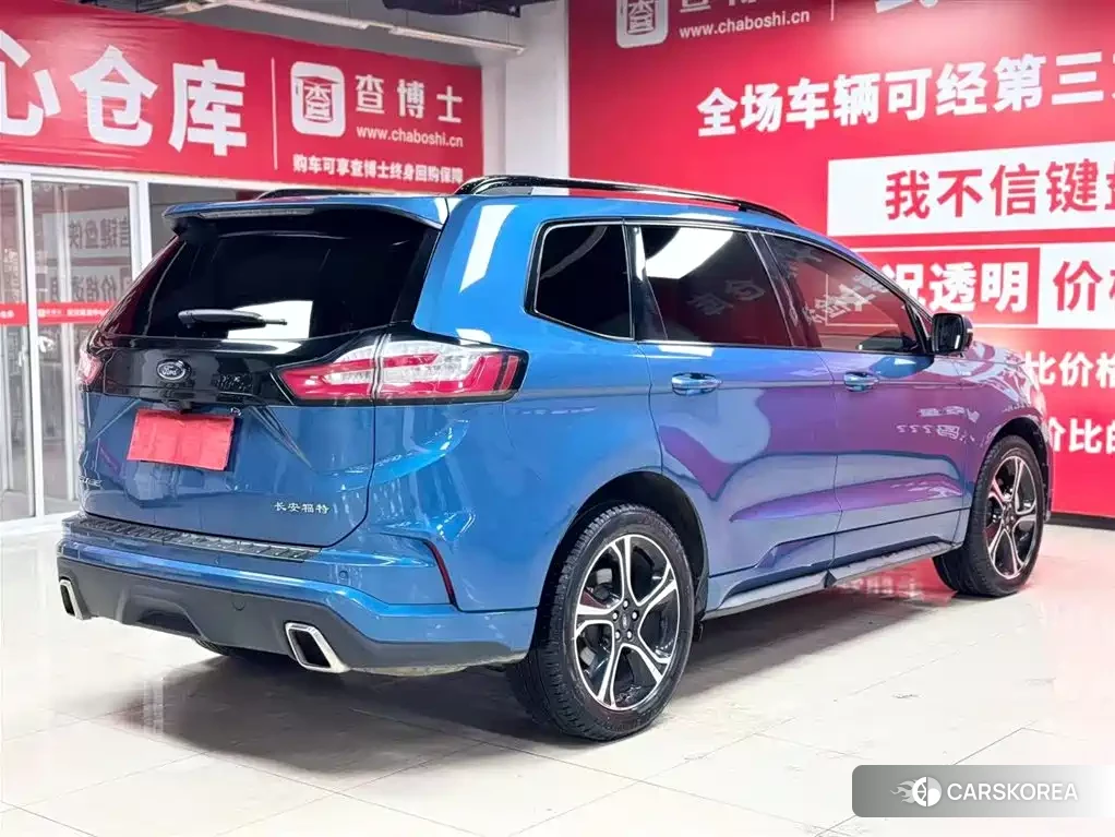 Ford Edge 2021 Синий из Китая, фото 2