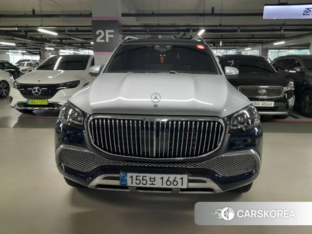 Mercedes-Benz GLS - Class X167 2022 Серебряный двухцветный из Кореи, фото 4