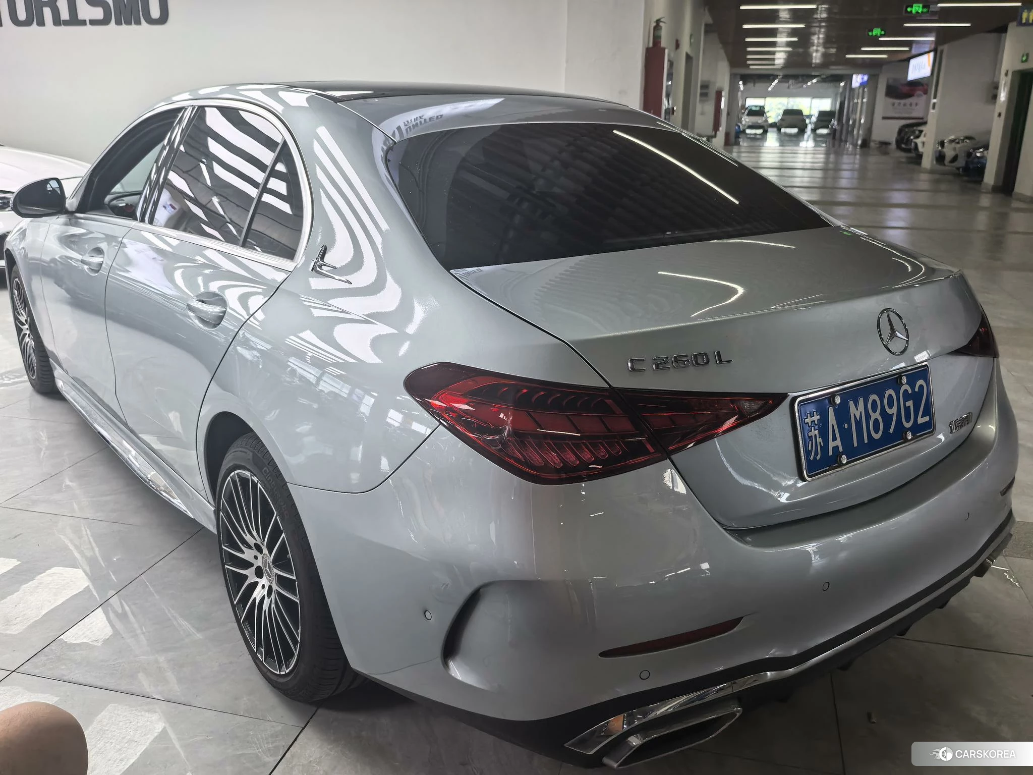 Mercedes-Benz C-class 2021 Серебристо-серый из Китая, фото 2