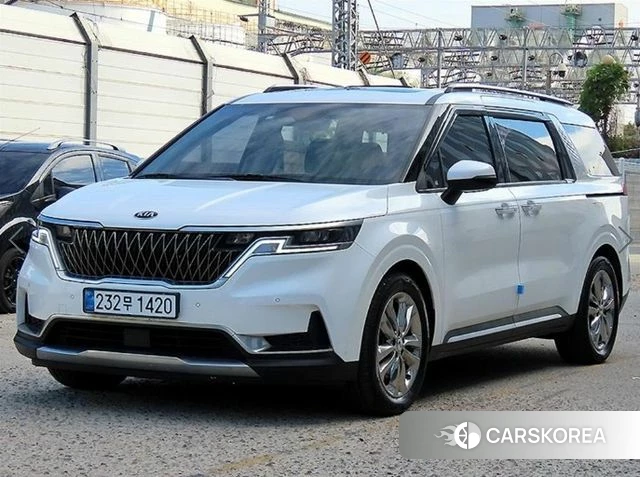 Kia Carnival 4th generation 2021 Белый из Кореи, фото 2