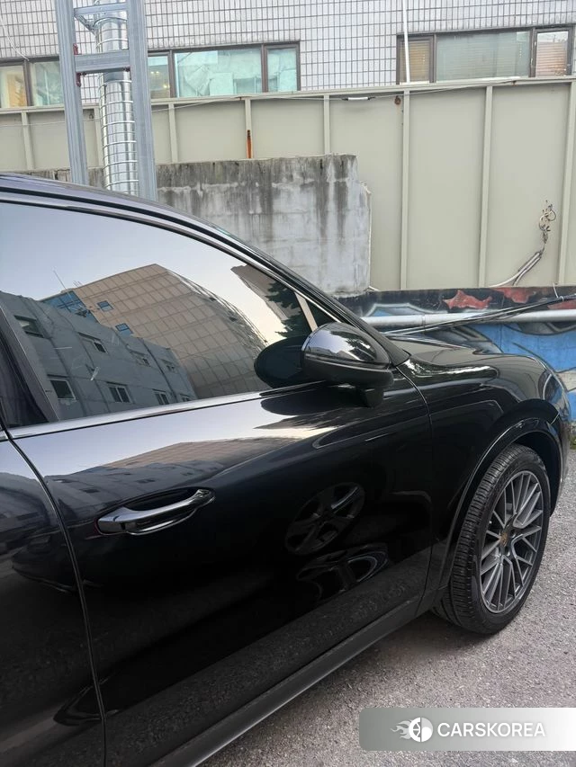 Porsche Cayenne (PO536) 2022 Черный из Кореи, фото 2