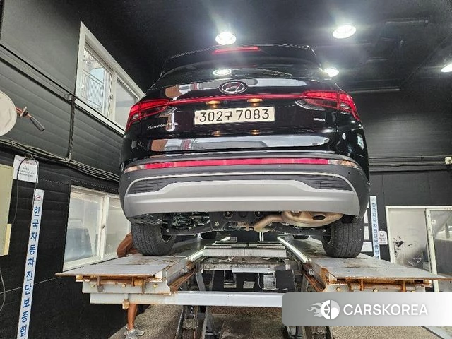 Hyundai The New Santa Fe 2021 Черный из Кореи, фото 2