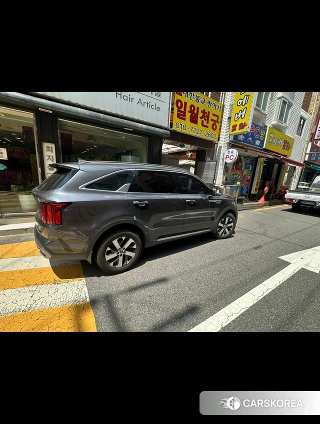 Kia The New Sorento 4th Generation 2023 Серый из Кореи, фото 2