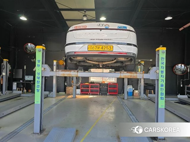 Hyundai Grandeur (GN7) 2024 Белый из Кореи, фото 2