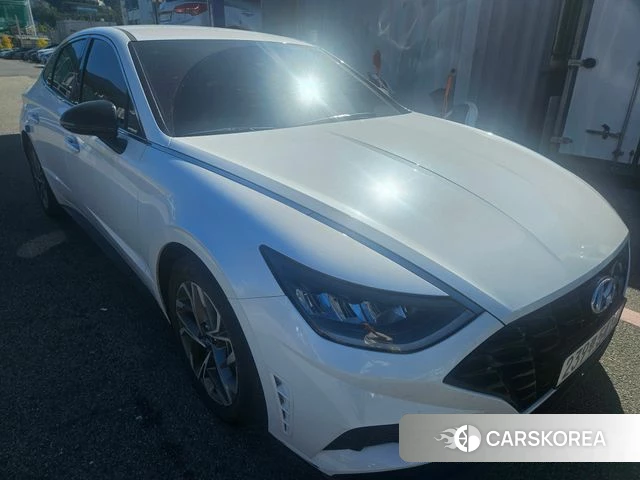 Hyundai Sonata (DN8) 2021 Белый из Кореи, фото 4