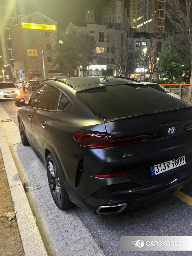 BMW X6 (G06) 2021 Черный из Кореи, фото 2