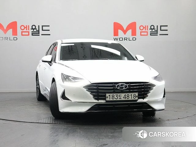 Hyundai Sonata (DN8) 2019 Белый из Кореи, фото 6