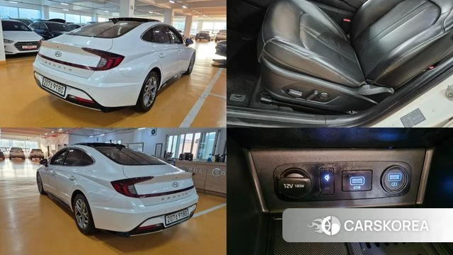 Hyundai Sonata (DN8) 2019 Белый из Кореи, фото 2