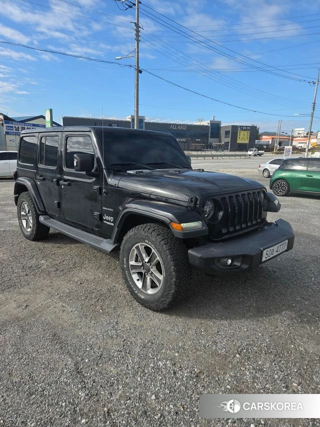 Jeep Wrangler (JL) 2018 Черный из Кореи, фото 2