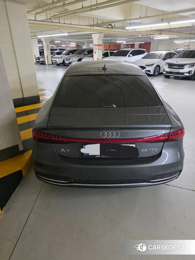 Audi A7 (4K) 2021 Серый из Кореи, фото 2