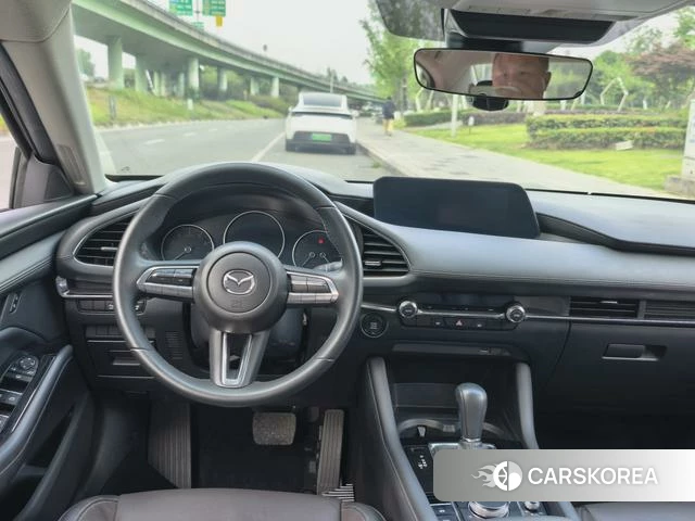 Mazda 3 2021 Серебристо-серый из Китая, фото 4