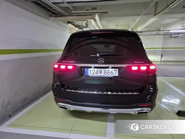 Mercedes-Benz GLS - Class X167 2024 Темно-зеленый из Кореи, фото 2