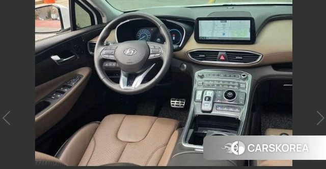 Hyundai The New Santa Fe 2023 Белый из Кореи, фото 2