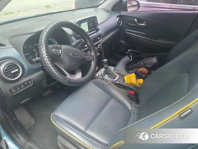 Hyundai Kona 2019 Темно-зеленый из Кореи, фото 2