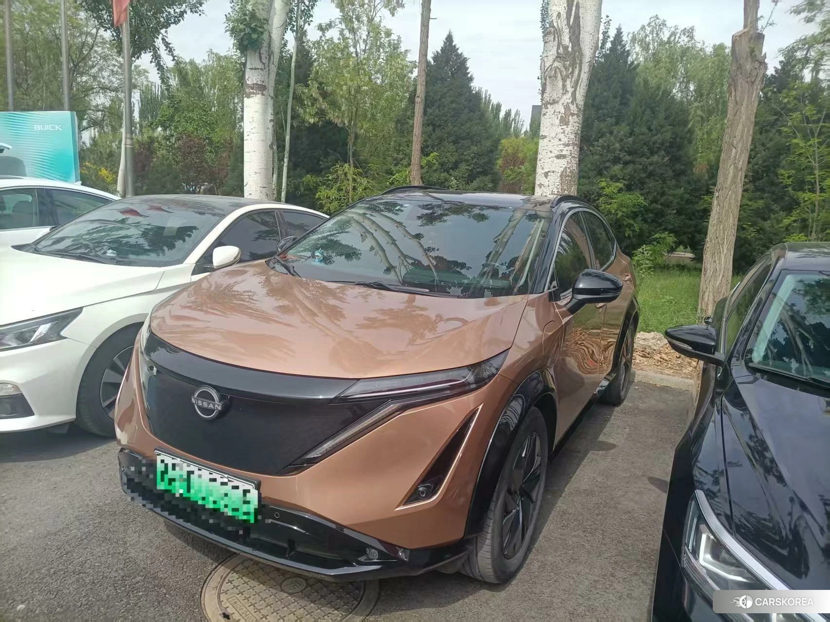 Nissan Ariya 2022 Коричневый из Китая, фото 2