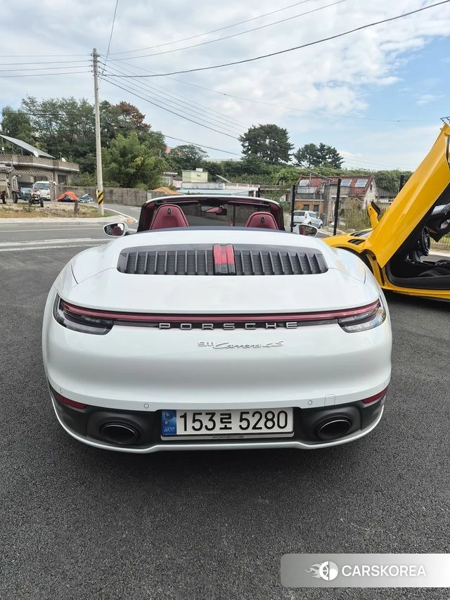 Porsche 911(992) 2022 Белый из Кореи, фото 4