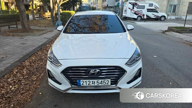 Hyundai Sonata New Rise 2019 Белый из Кореи, фото 4