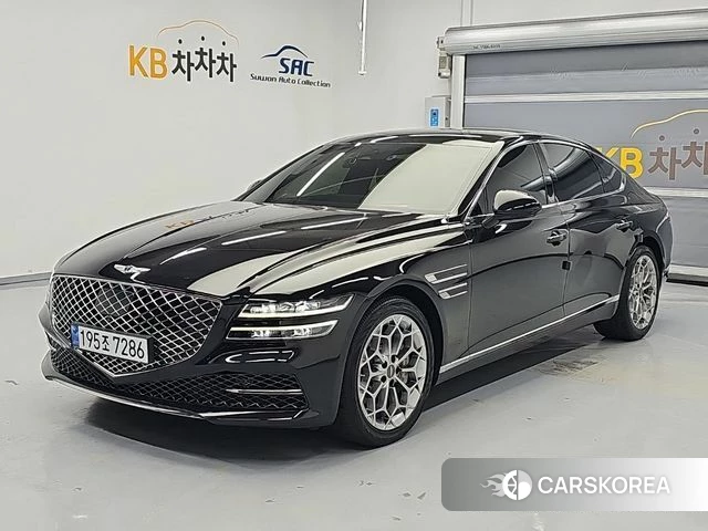 Genesis G80 (RG3) 2022 Черный из Кореи, фото 2
