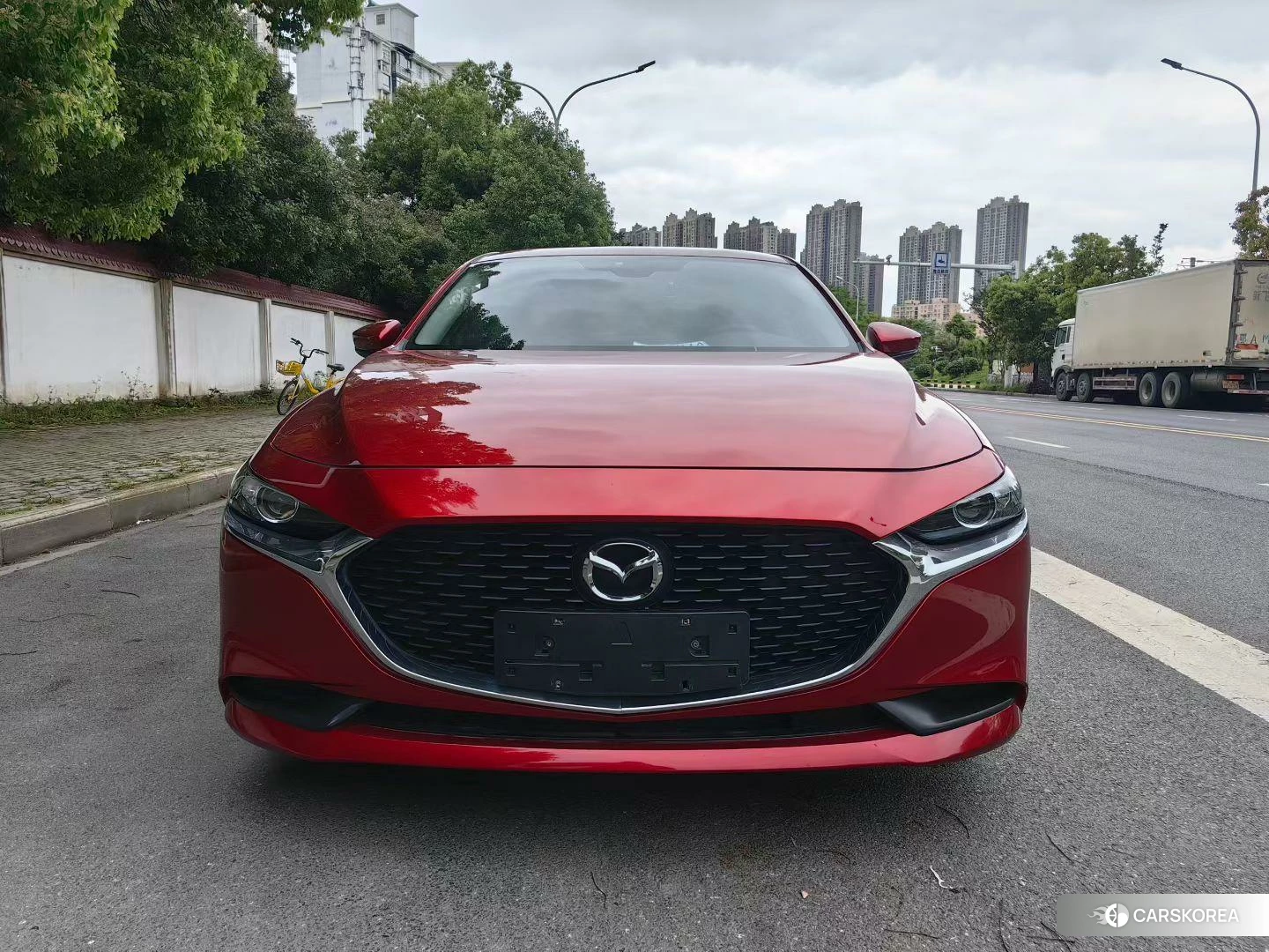 Mazda 3 2021 Красный из Китая, фото 2