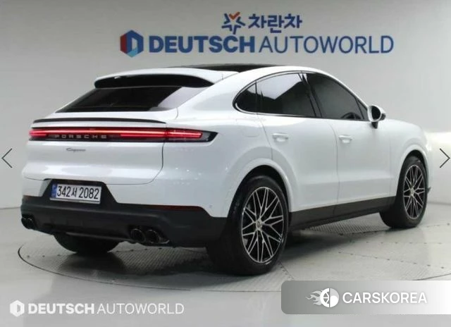 Porsche Cayenne (PO536) 2025 Белый из Кореи, фото 2