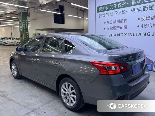 Nissan Sylphy 2021 Серебристо-серый из Китая, фото 5