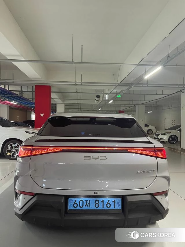 BYD Sea Lion 7 2025 Светло-серебряный цвет из Кореи, фото 2