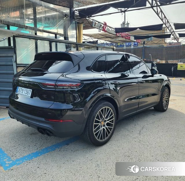 Porsche Cayenne (PO536) 2023 Черный из Кореи, фото 2