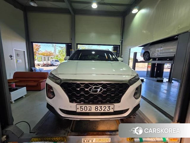 Hyundai Santa Fe TM 2018 Белый из Кореи, фото 2