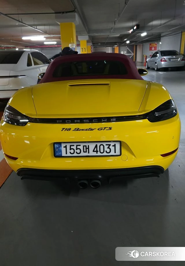 Porsche 718 Boxster 2018 Желтый из Кореи, фото 6