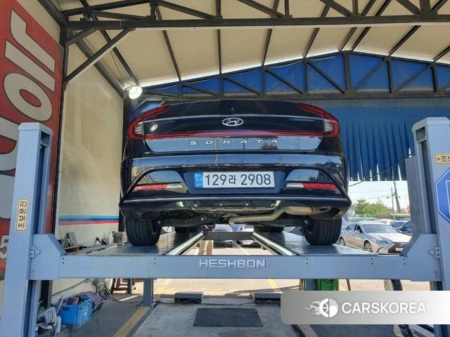 Hyundai Sonata (DN8) 2022 Черный из Кореи, фото 2