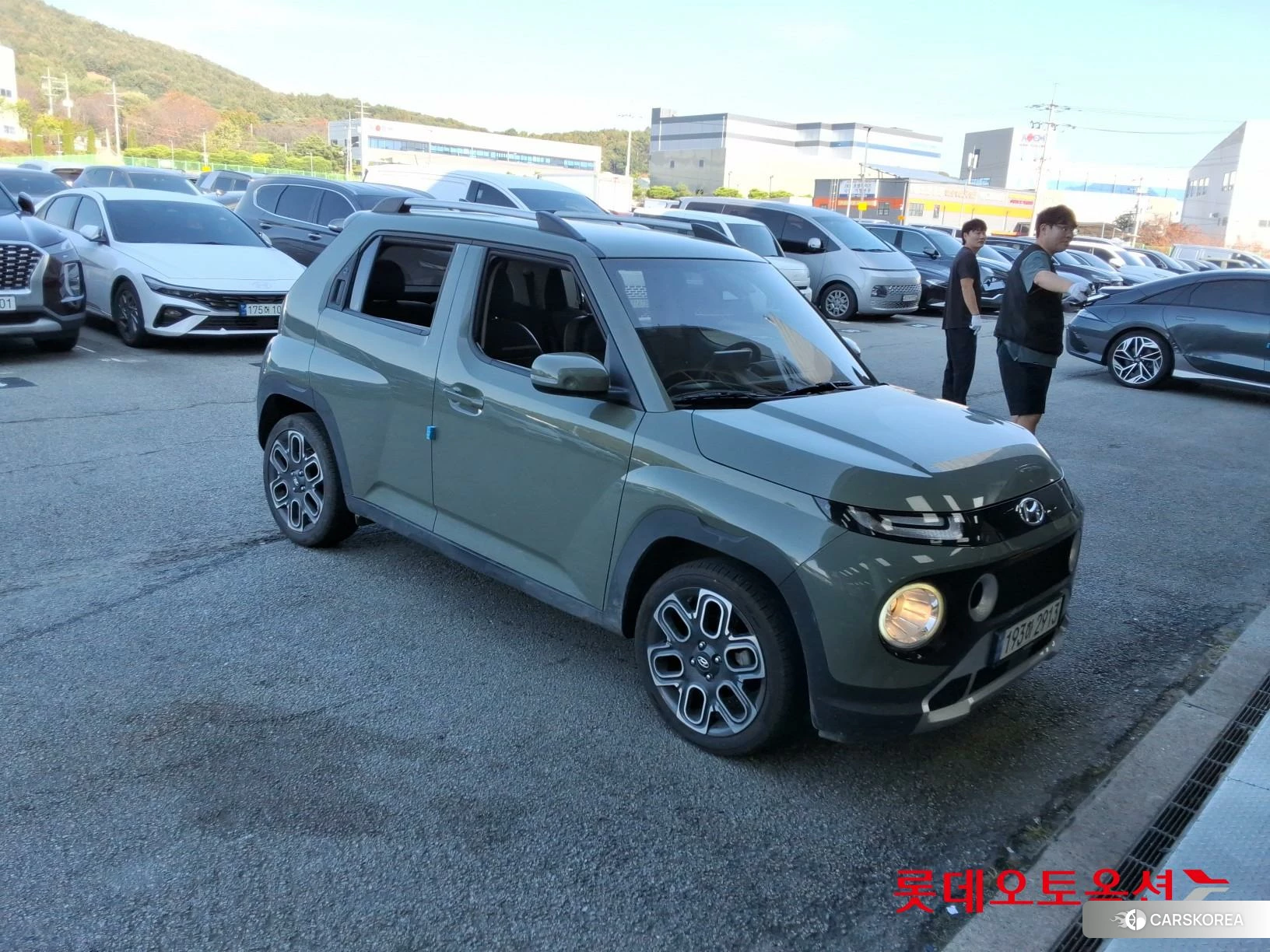 Hyundai Casper 2023 Tomboy Khaki из Кореи, фото 2
