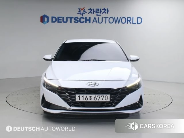 Hyundai Avante (CN7) 2021 Белый из Кореи, фото 2