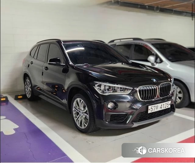 BMW X1 (F48) 2018 Черный из Кореи, фото 5