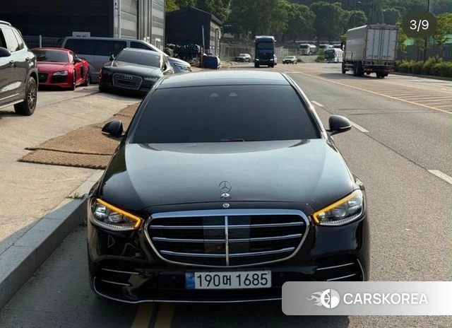 Mercedes-Benz S-Class W223 2022 Черный из Кореи, фото 2