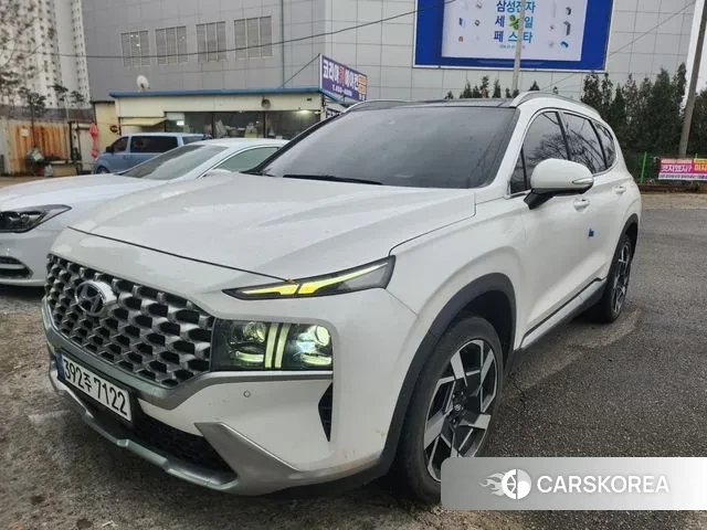 Hyundai The New Santa Fe 2020 Белый из Кореи, фото 2