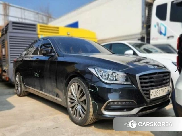 Genesis G80 2018 Черный из Кореи, фото 4
