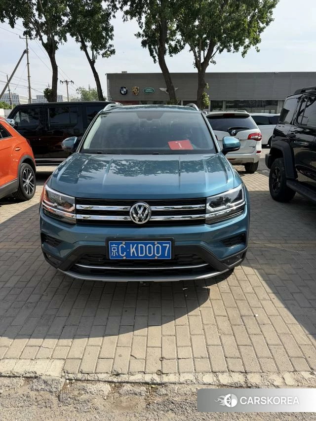 Volkswagen Tharu 2021 Синий из Китая, фото 2