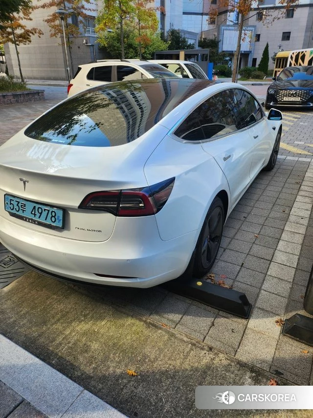 Tesla Model 3 2020 Белый из Кореи, фото 2