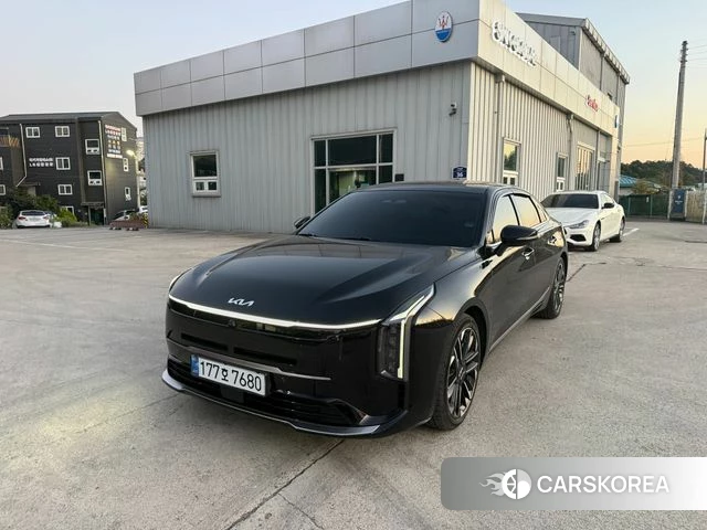 Kia The New K8 Hybrid 2024 Черный из Кореи, фото 2