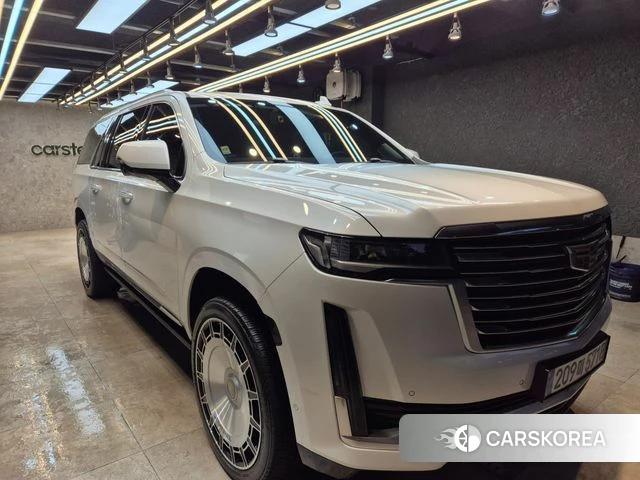 Cadillac Escalade 5th Generation 2022 Белый из Кореи, фото 2
