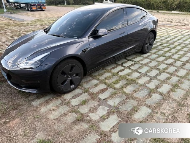 Tesla Model 3 2022 Серый из Кореи, фото 2