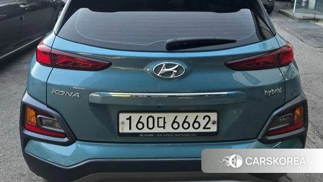 Hyundai Kona Hybrid 2019 Синий нефрит из Кореи, фото 5