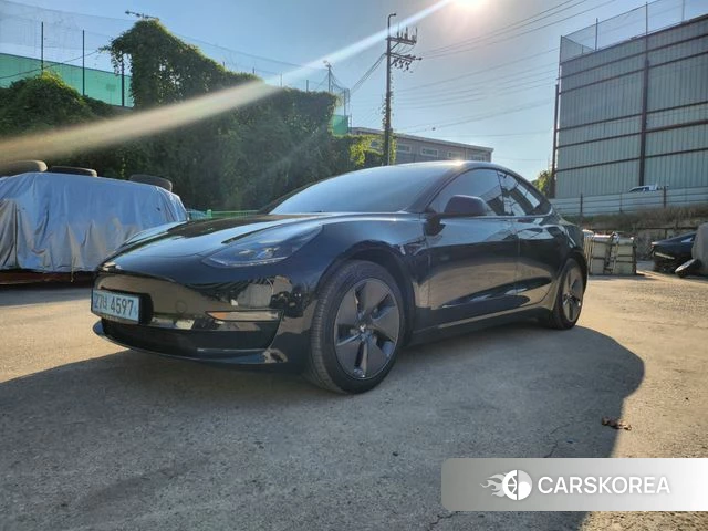Tesla Model 3 2022 Черный из Кореи, фото 4